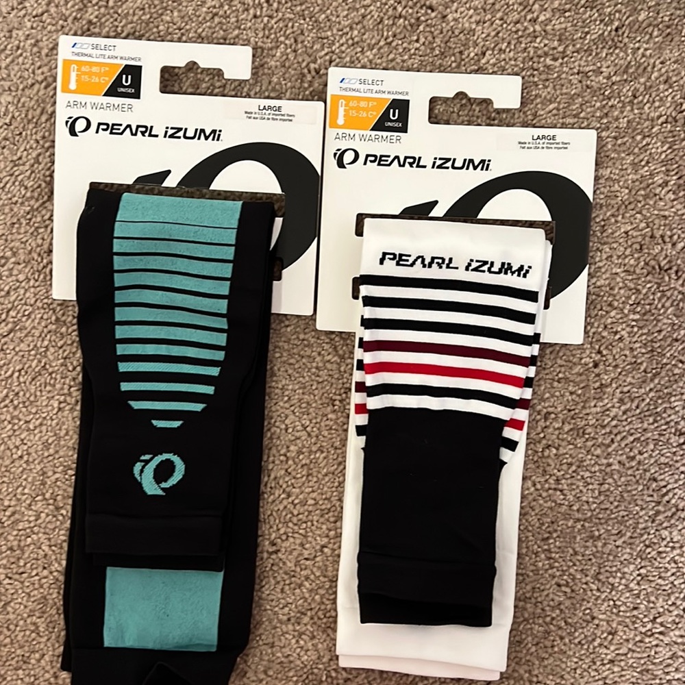 NWT: Pearl Izumi Thermal Lite Arm Warmers (2 Available, Large)